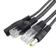 1 Pair POE Adapter Cable Tape Screened POE Switch Cable POE