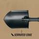 Gerber E-Tool Folding Spade, Serrated Edge 30-000075 with GI
