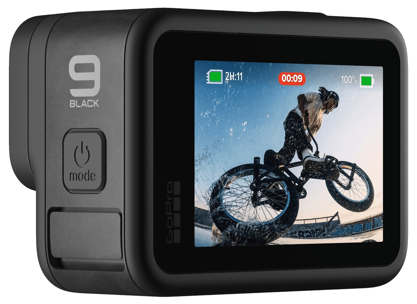 GoPro HERO9 Black with 1-year subscription to GoPro1 Includes