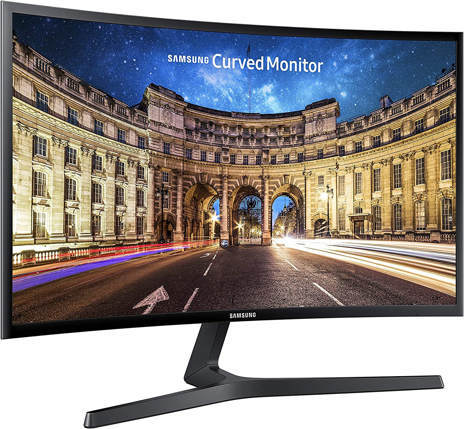 SAMSUNG 23.5” CF396 Curved Computer Monitor, AMD FreeSync for