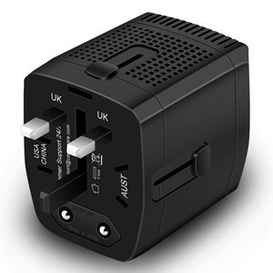 2000Watts Travel Adapter and Converter Combo Step Down Voltage