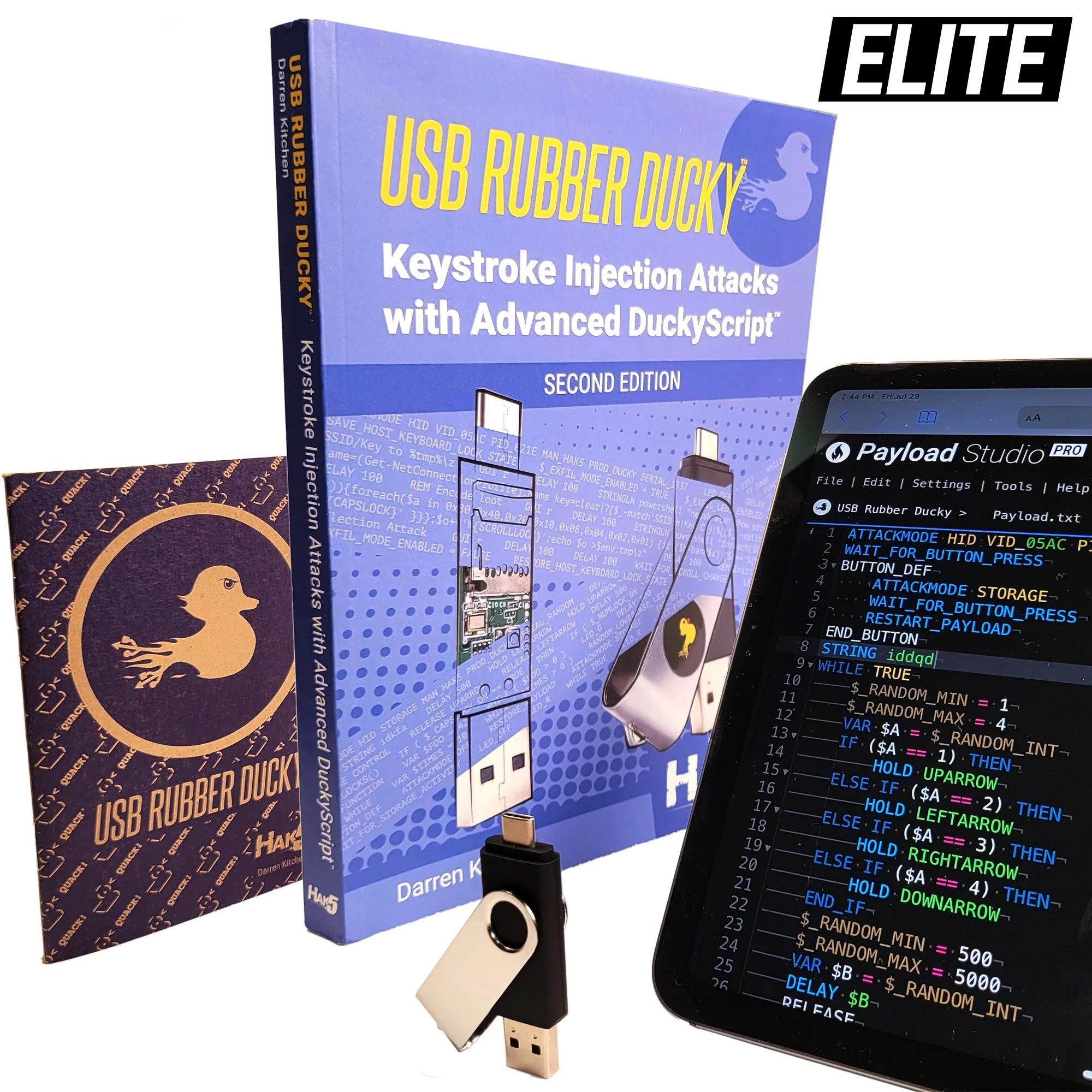 Hak5 USB Rubber Ducky 2.