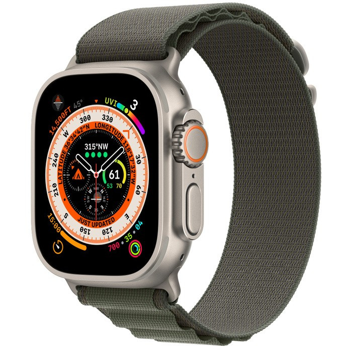 Apple Watch Ultra with Alpine Loop Band