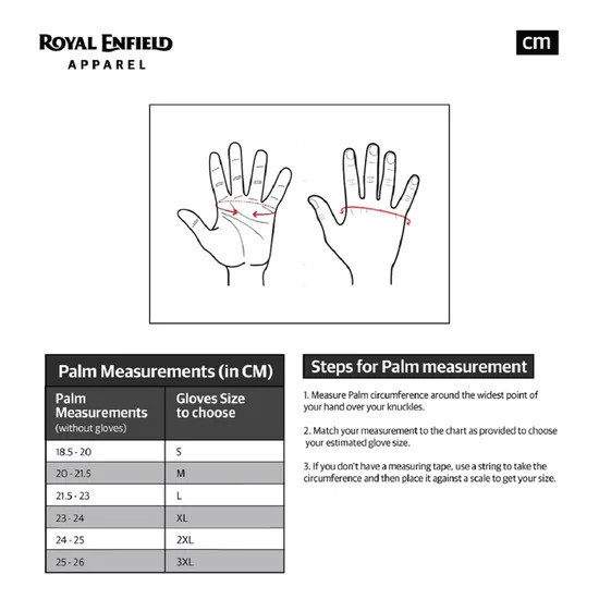 Genuine Royal Enfield HEATED GLOVES - BLACK