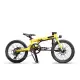 Qubit X2 Folding Electric Bike in Red White Black Yellow Orange