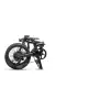 Qubit X2 Plus Folding Electric Bike in Red White Black Yellow
