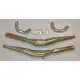 RD250 RD350 RD400 Retro Polished Exhaust System, JL Exhaust