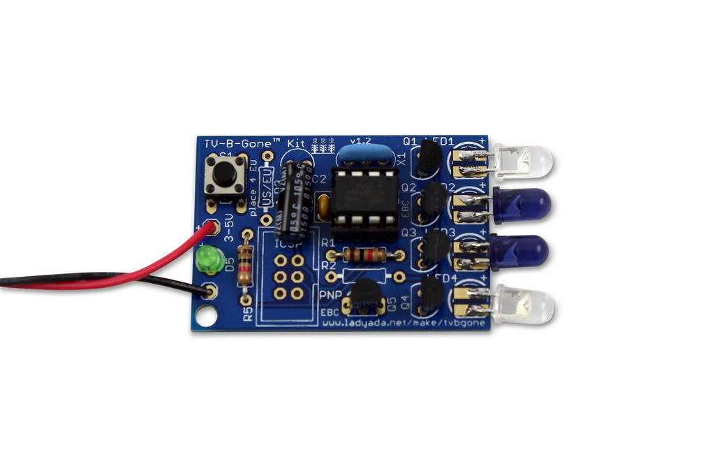 TV-B-Gone Kit - Turn Off any TV