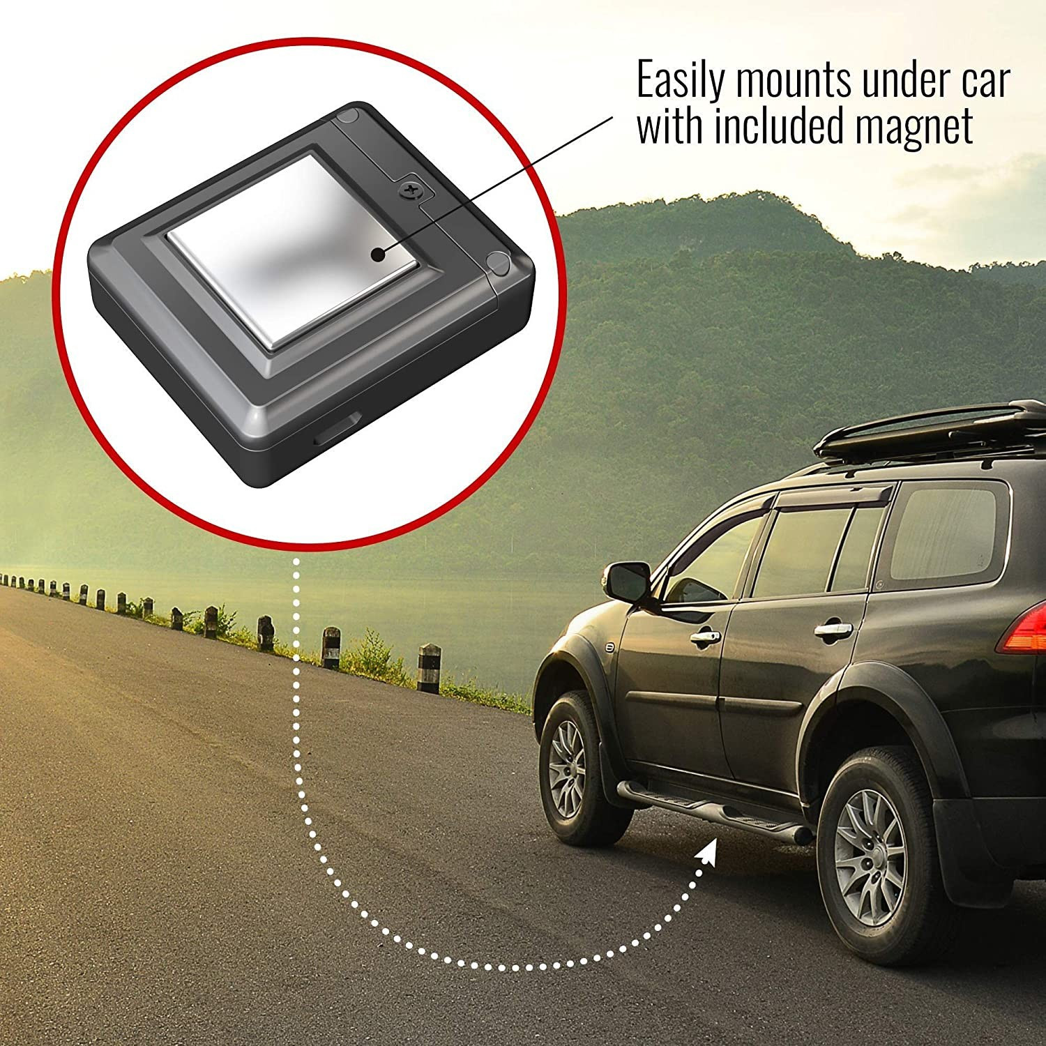 Tracki 2021 Model Mini Real time GPS Tracker Worldwide Coverage