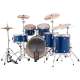Ludwig Evolution Maple 6-Piece Shell Pack Transparent Blue