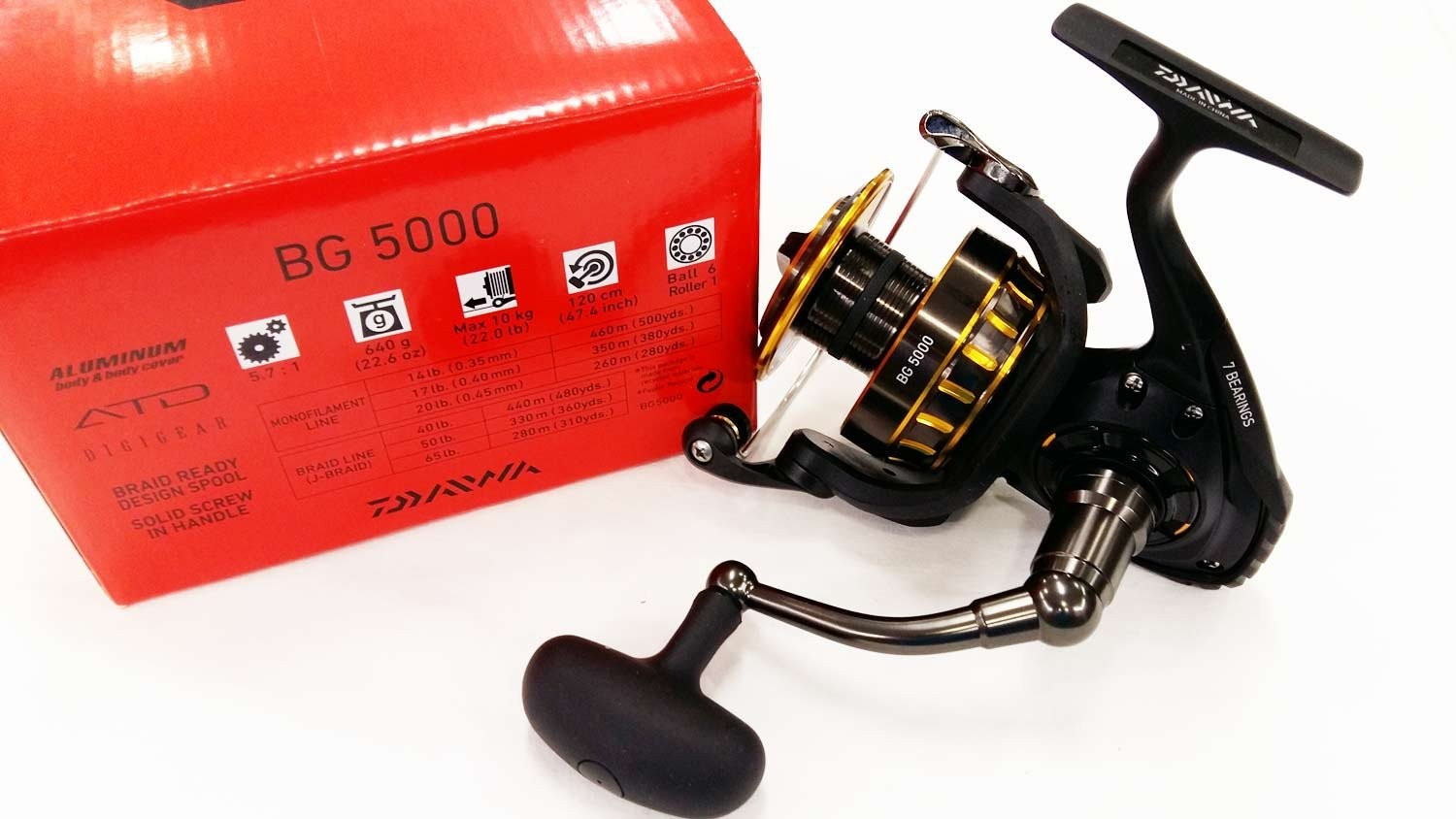 Daiwa BG 5000 Spinning Reel