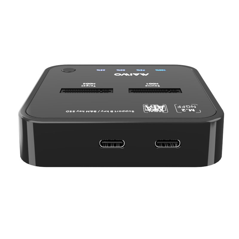 MAIVO M.2 SSD Docking Station Duplicator Support SATA PCIe M.