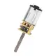 N20 DC 6V 55RPM Gear Motor M3 20mm Threaded Shaft Reduction
