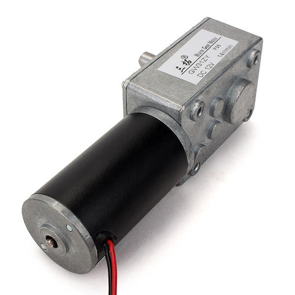 GW31ZY Worm Reducer Gear DC Motor High Torque Low Speed Gear