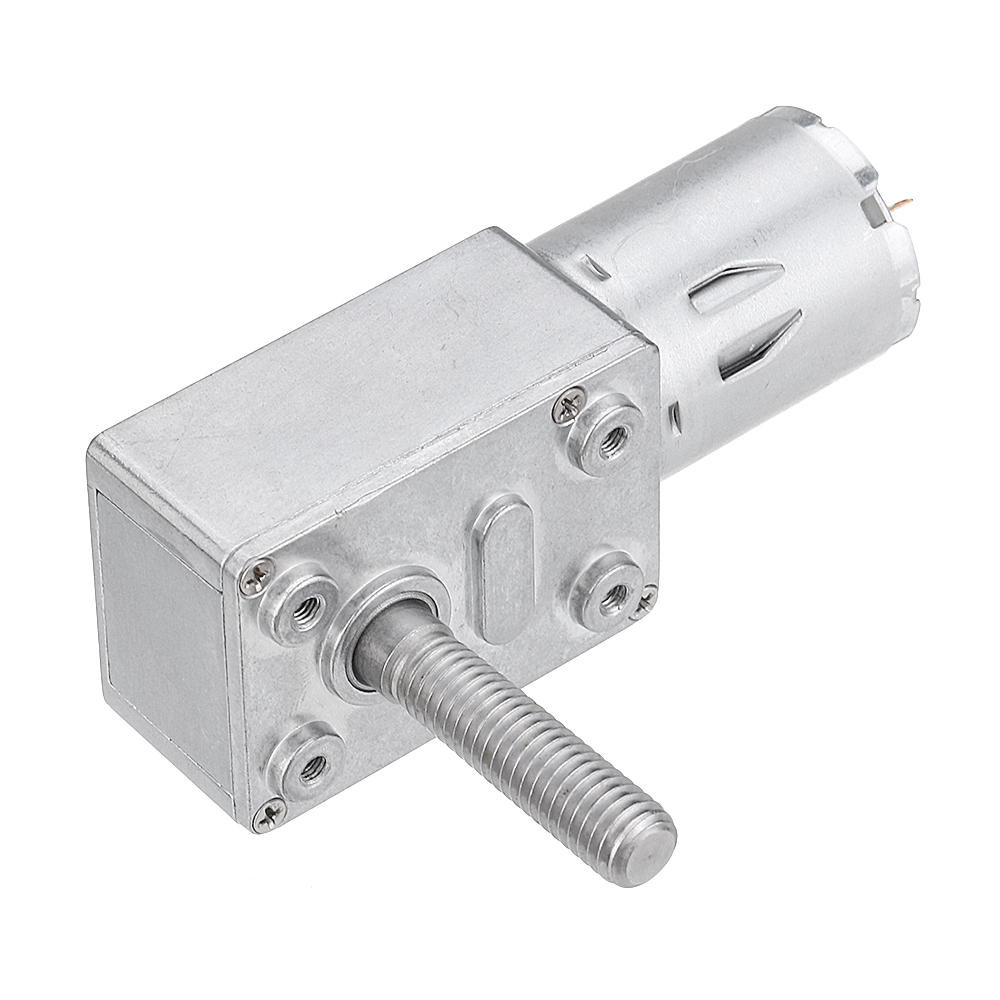 Machifit JGY370 DC 24V Self-locking Worm Gear Motor