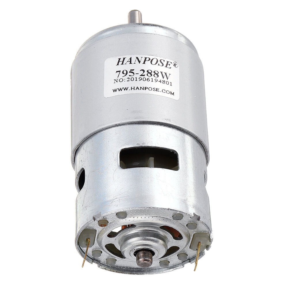 HANPOSE 795 Motor DC 12V 24V 180/288W DC Motor Large Torque