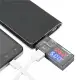 USB Detector Current Voltage 3V-9V Tester Double USB Row Shows