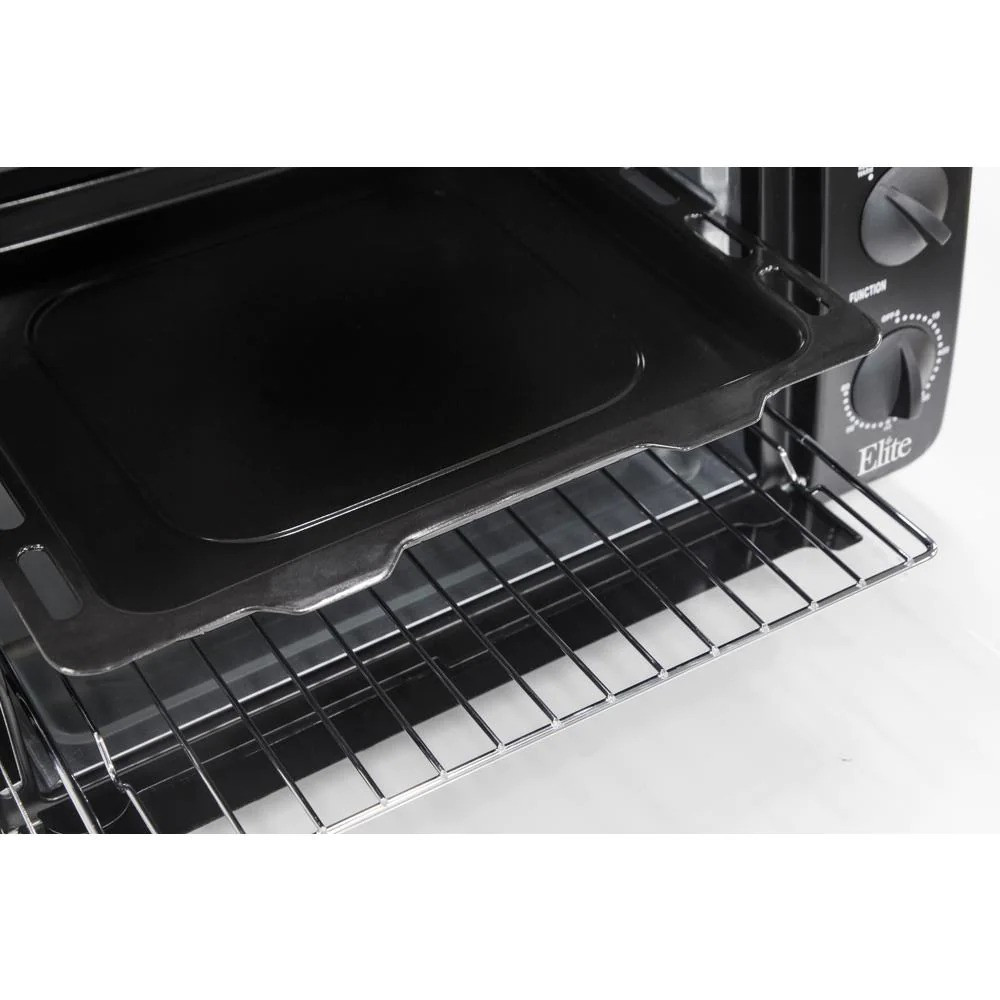Elite Platinum 8-Multifunction Countertop Toaster Oven Broiler