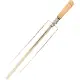 Brazilian Flame Gas Rotisserie Grill with 5 Skewers and Upper