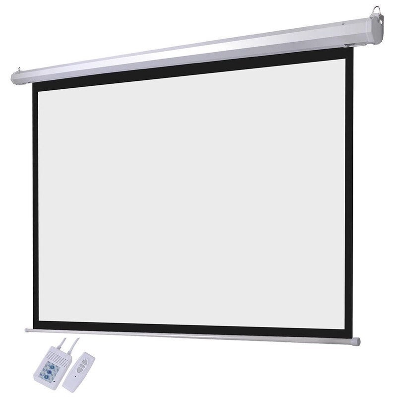 Yescom 100" 4:3 Auto Projector Screen Electric Motorized