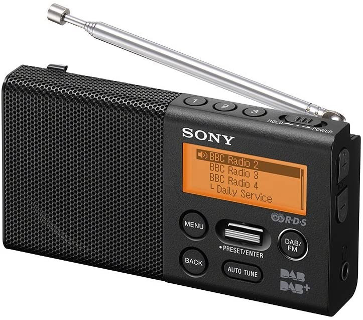 SONY XDR-P1DBP Pocket DAB/DAB+ Radio