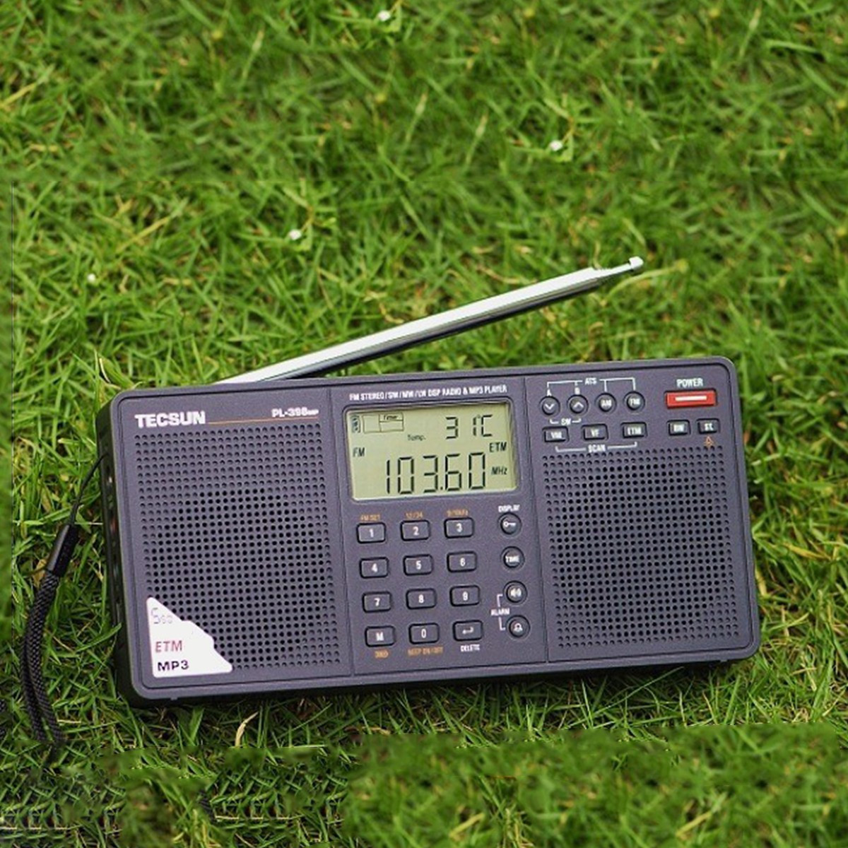 TECSUN PL-398MP Digital Radio Portable Shortwave Receiver FM