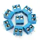 20pcs 2 Pin Plug-In Screw Terminal Block Connector 5.